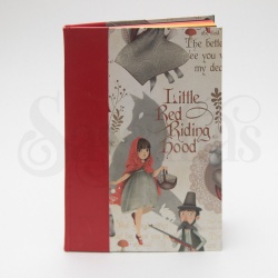 Red Riding Hood - A5 quarter-bound leather journal